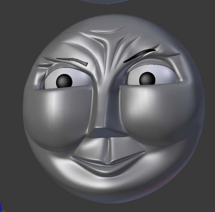 Thomasmodellerfan96 on X: welp, this is the first custom face