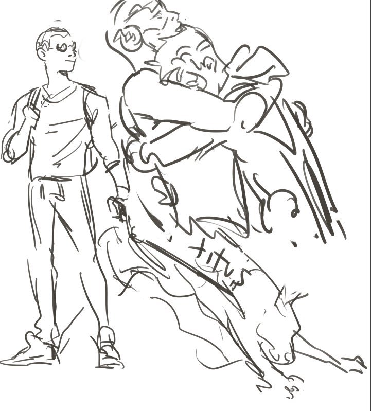 Since damiwally is on the rise now here's some old art of them 