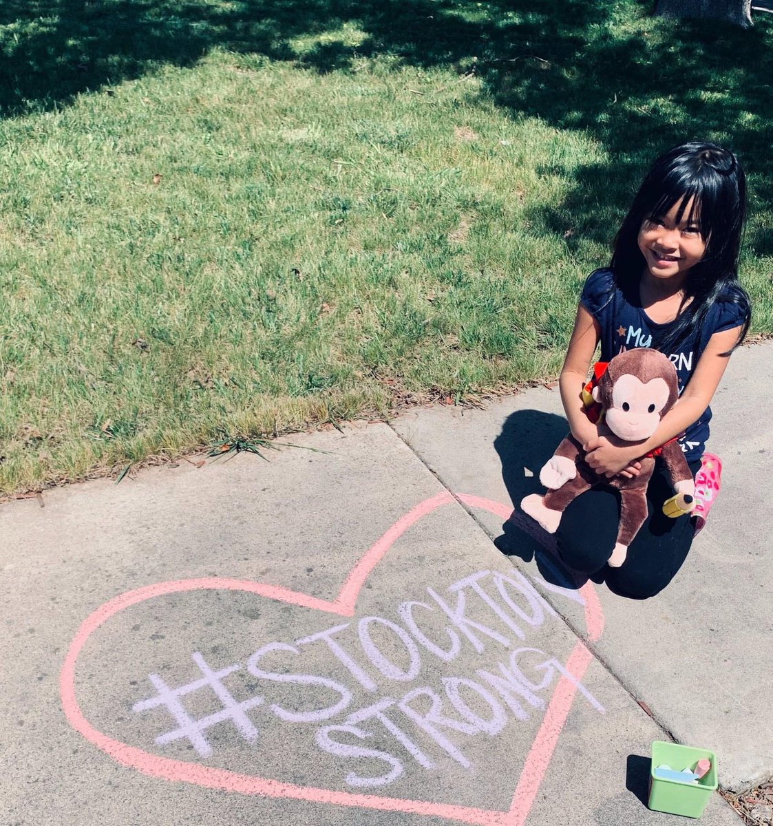 Our kids keep us #stocktonstrong! We are staying home to help flatten the curve during this crucial time. <a href="/Stockton_CA/">Visit Stockton</a> and <a href="/StknChamber/">Stockton Chamber</a>, what keeps you #stocktonstrong? 

@StktnStrong ♥️♥️♥️