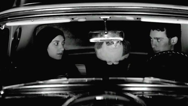 A Girl Walks Home Alone at Night dir. Ana Lily Amirpour (2014)- Fake black and white Iran is populated by predators and parasites. Everyone is a vampire and everything is blood.