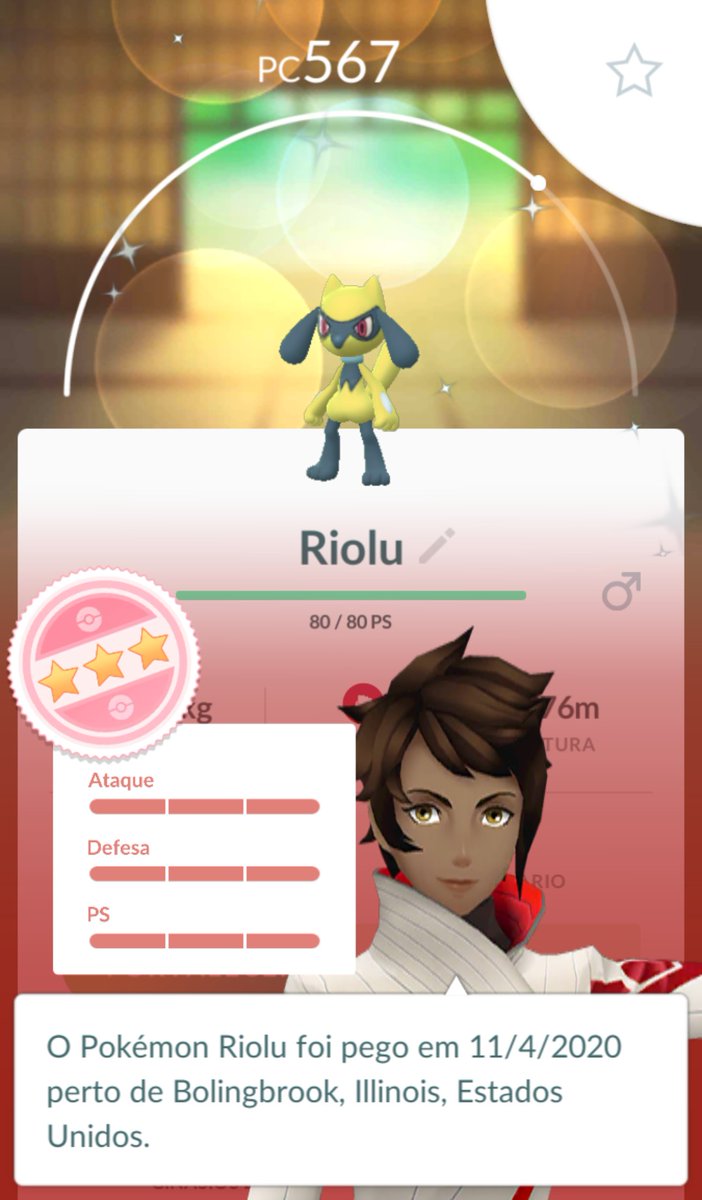 Deu bom depois de tanto ovo chocado. Riolu Shiny 100%
<a href="/TigerGames/">Julio Ahumada (Tiger)</a> <a href="/_andys_/">Insta: theandysbr</a> <a href="/canal40oficial/">Canal 40</a> <a href="/wesleyol/">Ressucitado perfil Do Wesley</a> 
<a href="/PokeFindSP/">PokeFindSP by AmiGOs</a> <a href="/PokemonGOptBR/">Pokémon GO BR</a>