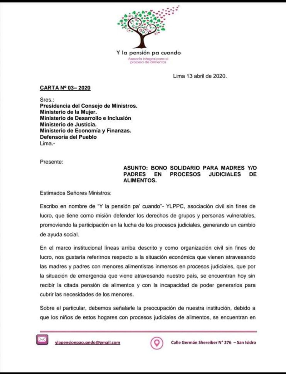 1215Sole's tweet photo. #YoMeQuedoEnCasa pero @y_pension
@MimpPeru  por favor su apoyo, llevamos meses y hasta incluso años con juicios pendientes por alimentos, nuestros casos también son vulnerables más aún si no tenemos bonos, afp y Cts, peor aún si no tenemos trabajo como hacemos? https://t.co/FZ3mMpyYyB
