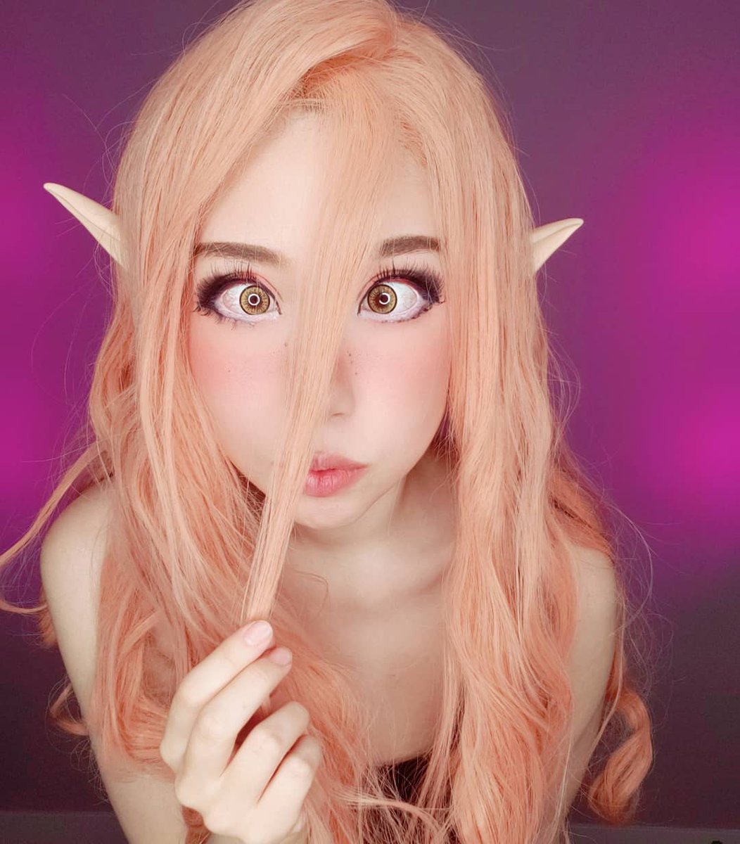 JenileeCosplay's tweet photo. Going to have to make a craft store order as I'm afraid of running out of supplies 🤯 I'm just make-doing with what I have accumulated so far!

#cosplay #cosplayer #elf  #makeup #wig https://t.co/4vJ6Gh4ZP9