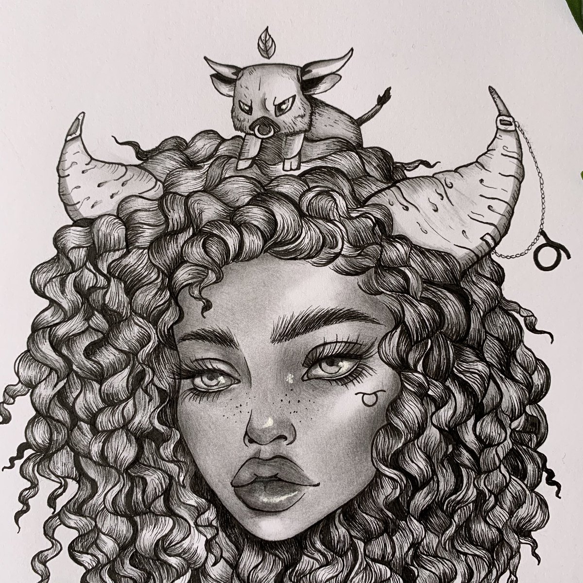 Taurus - the bull ♉️ 
She was my 3rd attempt and i ended up loving her, i guess you can say the stubborn energy came through lol! love y’all though 💓
