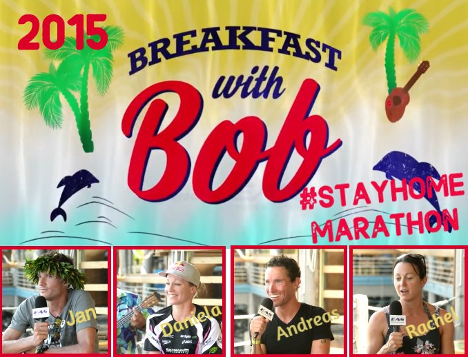 We're doing a lot of binge watching, so let's do a Breakfast with Bob Championship Edition #StayHome Marathon. 
Each day this week, we'll feature a different year. Today we start with 2015: <a href="/janfrodeno/">Jan Frodeno</a> &amp; <a href="/danielaryf/">Daniela Ryf</a> first #IMKona wins. 
Watch here: bit.ly/bwbkonachampio…