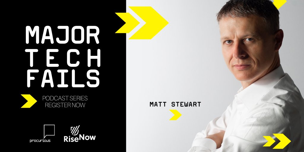“Your suppliers are already connected to your network!” What do they mean by “connected”? <a href="/RiseNowLLC/">Matt Stewart</a> Managing Partner Matt Stewart deciphers the sales speak in his groundbreaking series #MajorTechFails, powered by @Procurious_ now at bit.ly/2JGEg9B