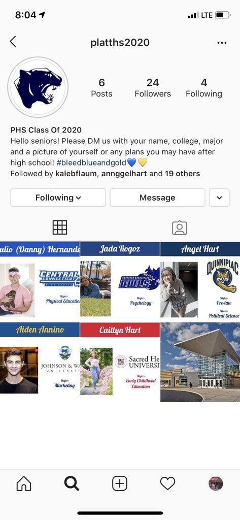Attention Platt SENIORS! Do you want to be recognized for your post-graduation? Share your information with the platths2020 instagram account so we can celebrate you! <a href="/PlattLive/">Platt Live</a> @BlytheHistory <a href="/rlmonte20/">Celtics, Bruins, Sox</a> <a href="/grkenyon/">Geoff Kenyon</a> <a href="/Platt_Athletics/">Platt Athletics</a> <a href="/platths2020/">PHS2020</a> <a href="/MissMarisaVolo/">Marisa Volo</a> #PlattMYM
