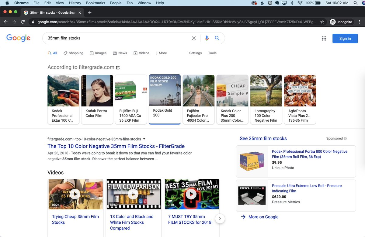 The user lands on this page. Would you click the tiny text link? Or one of the many images/videos surrounding it? Not only is this snippet taking the user away from our site while still using our written/photo content, but it& #39;s taking the user to a page of ads and Youtube videos.