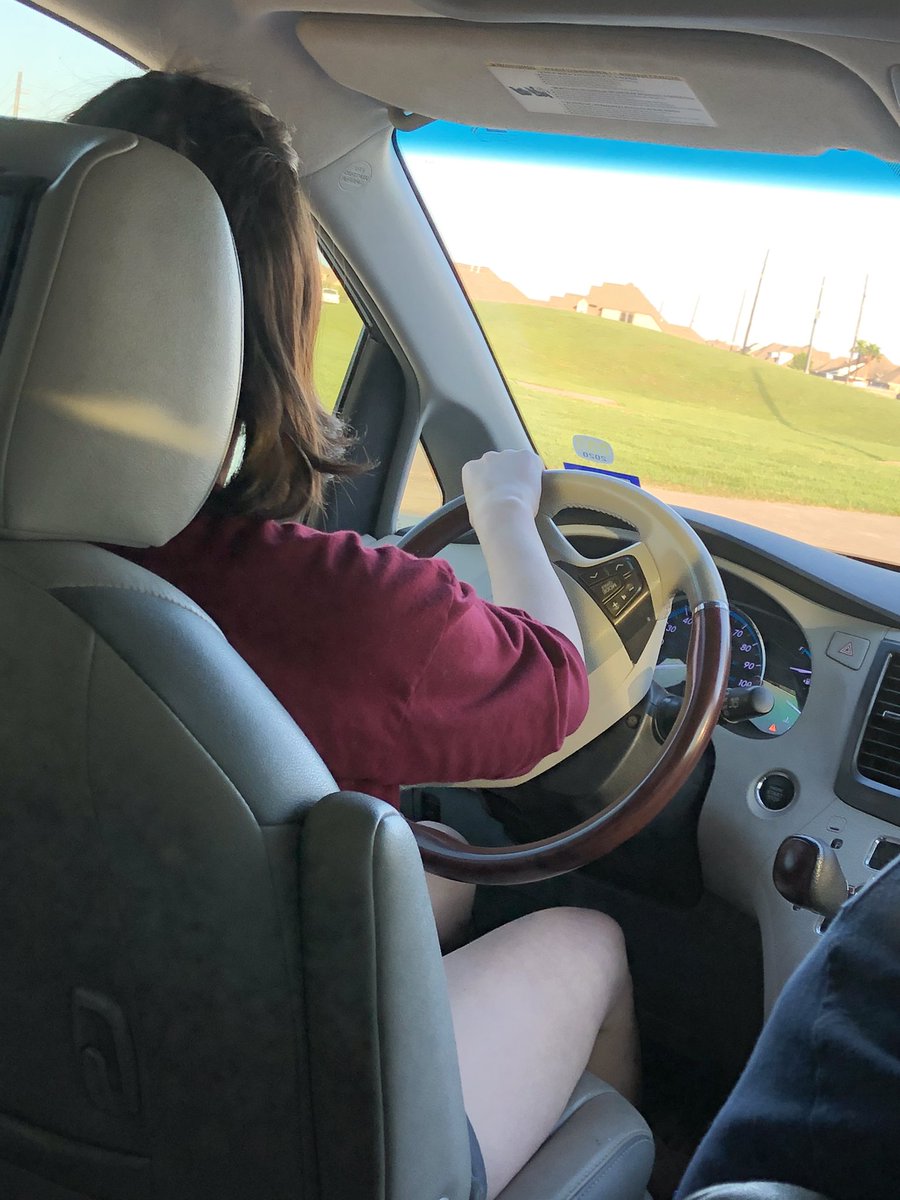 JasonCourvill11's tweet photo. Day 11 of Kinkaid MS Distance Learning - Impromptu drivers education #kinkaidathome https://t.co/3DrXUZ0QMv