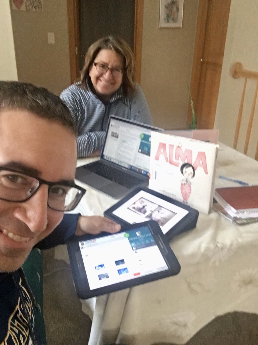 MediaWildwood's tweet photo. Another @seesaw lesson uploaded for students. The last one, a choice board designed in a google doc, had some issues as a pdf for android devices. Recruited @oswaldma to help test out this new lesson with a variety of devices. #WeAre832 https://t.co/7IB870uvI7