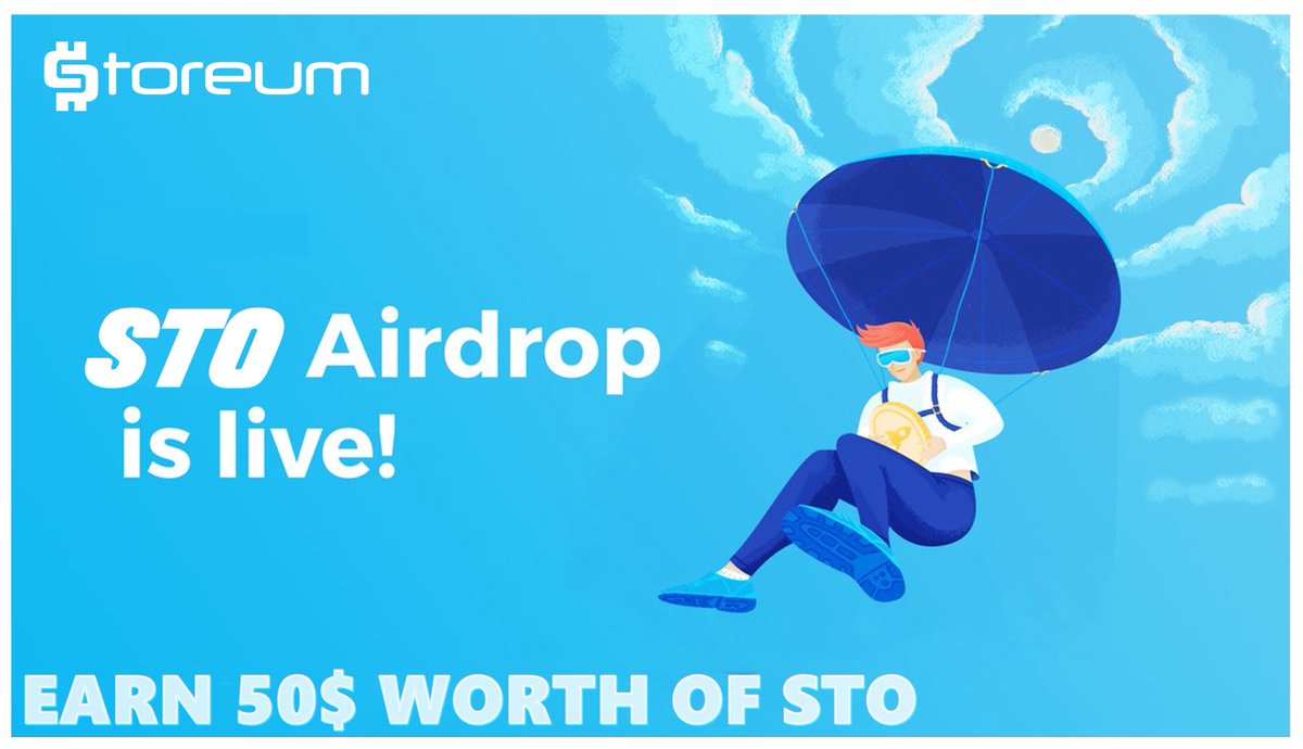 storeum's tweet image. We are happy to Announce that our Biggest #Airdrops   officially live !

Join $STO Official Global Community at  storeum.co/index.php/stor…

✅Follow 
✅RT &amp;amp; Tag 5 friends 
✅Like
✅ #earn 50$
#Airdrops #Crypto #BitcoinHalving #Giveaway #Bitcoin