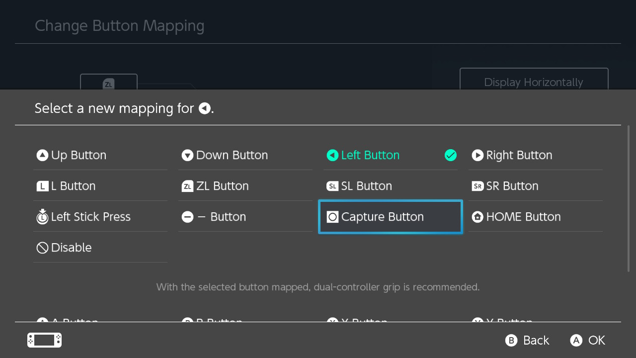switch snes controller home button