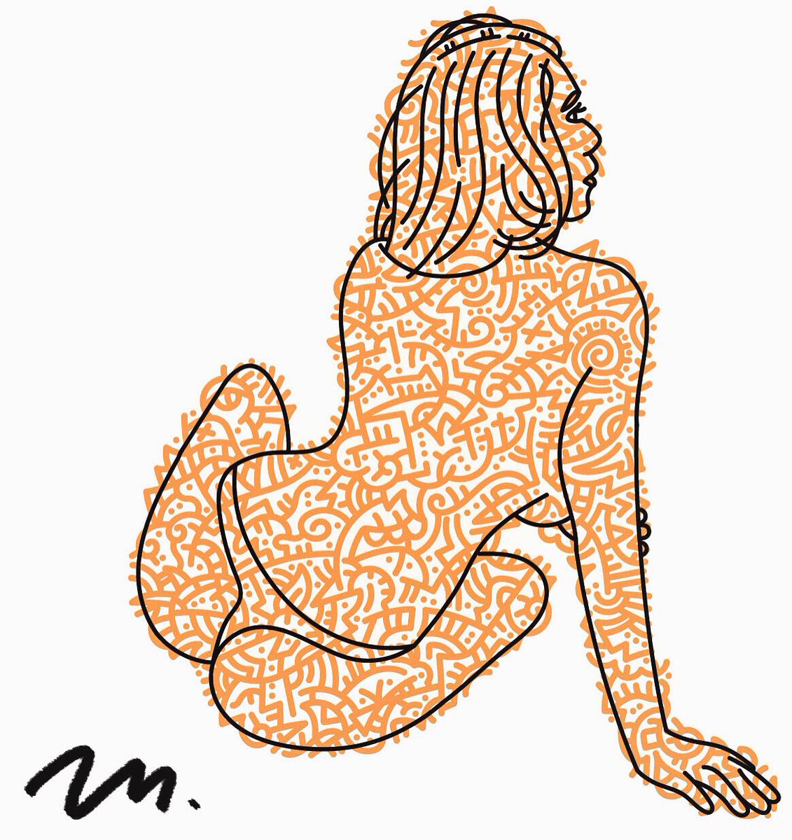 rafabej's tweet photo. SERIE : “NUUDLES” 3
(Nudes+doodles)
#doodlestyle
La imagen original es de @BlackRhayo
#RB #RBart #rebuenazo #artwork #doodles #doodleart #doodler #doodleartenthusiasts #ilustracion #ilustration #doodlesoftheworld #doodleinvasion #pop #popart #doodlelife #nudes https://t.co/3R2CkphQ1k