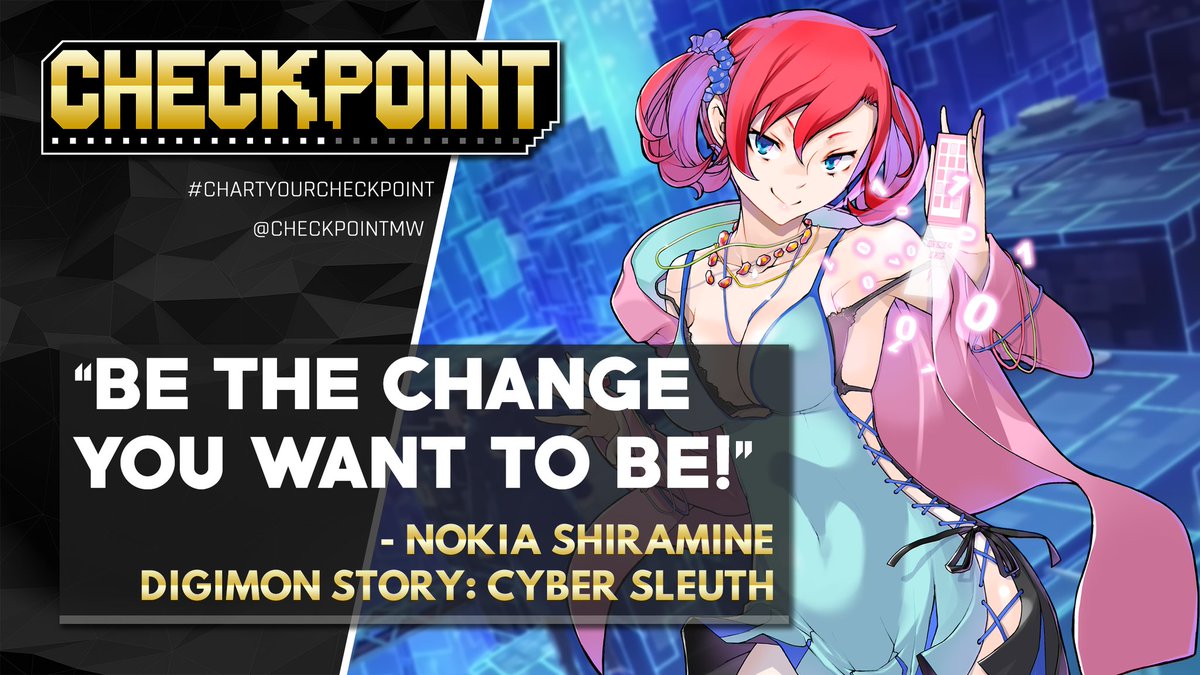 BChanOfficial's tweet photo. Daily video game quote:
@TwitterGaming @digimon_games #Digimon #CyberSleuth #DigimonStory
#CheckpointPodcast #ChartYourCheckpoint #DailyQuotes #DailyMotivation #SelfImprovement #Success #GrowthHacking #Ambition #Mindset #Entrepreneurship #Gaming #Startup #VideoGameQuotes https://t.co/ziSdMHrFvx