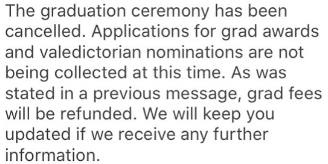 STA_Brampton's tweet photo. This message is for all Grade 12 graduates: https://t.co/kO5gz3lZ7n