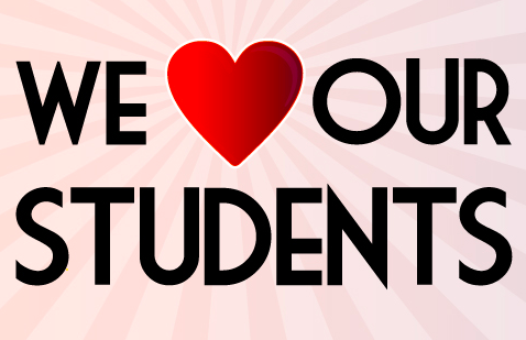 Thank you for the cheerful welcome today. I wish I had a sign to place in the yard of every student that says "We LOVE our students"!  #cherokeeinspires #findingjoy67 <a href="/LakeForestSD67/">Lake Forest School District 67</a>