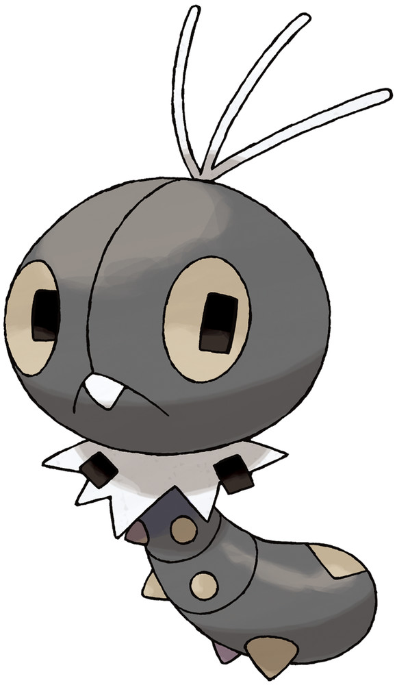 Scatterbug is all head and one toof. It is so very cute. It is babey. A great bug.