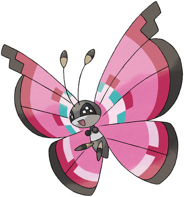Vivillon is vivibrate and vivigreat! It comes in many colors and is a happy little bug! So beautiful!
