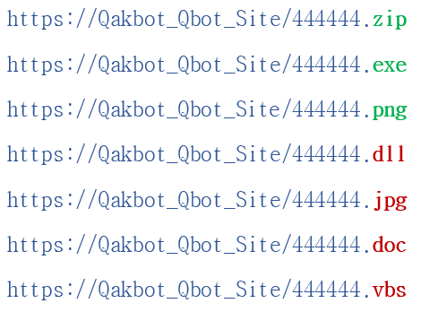 4/6What do you will find in the sites of  #Qakbot/ #Qbot?, the directories have 3 files. conf.php  -> bot_group htaccess  -> Redirect 8 ext to malicious php [Only             works zip,exe,png] *****.php -> Dispatch the malicious file  $Qakbot/ #Qbot