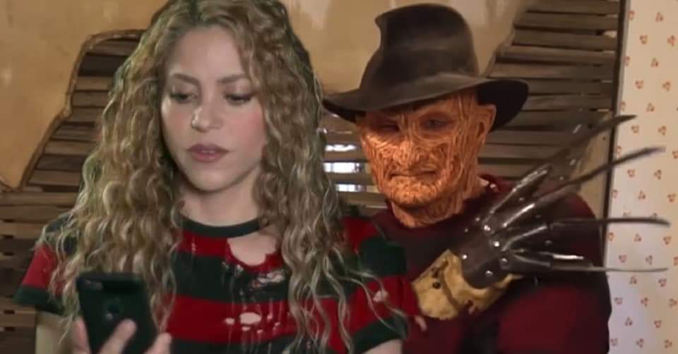 Freddy Krueger tiene pesadillas con Shakira.
