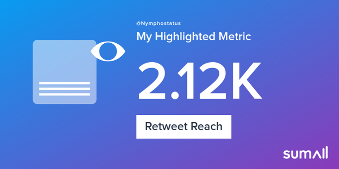 My week on Twitter 🎉: 1 Mention, 2 Likes, 1 Retweet, 2.12K Retweet Reach, 2 New Followers, 1 Reply. See<a href="/tag/newprofilepic"class="tags"><span>#newprofilepic</span></a>