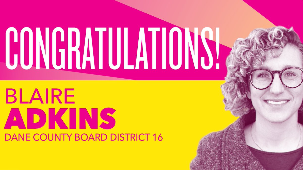 Congratulations   #BlaireAdkins!