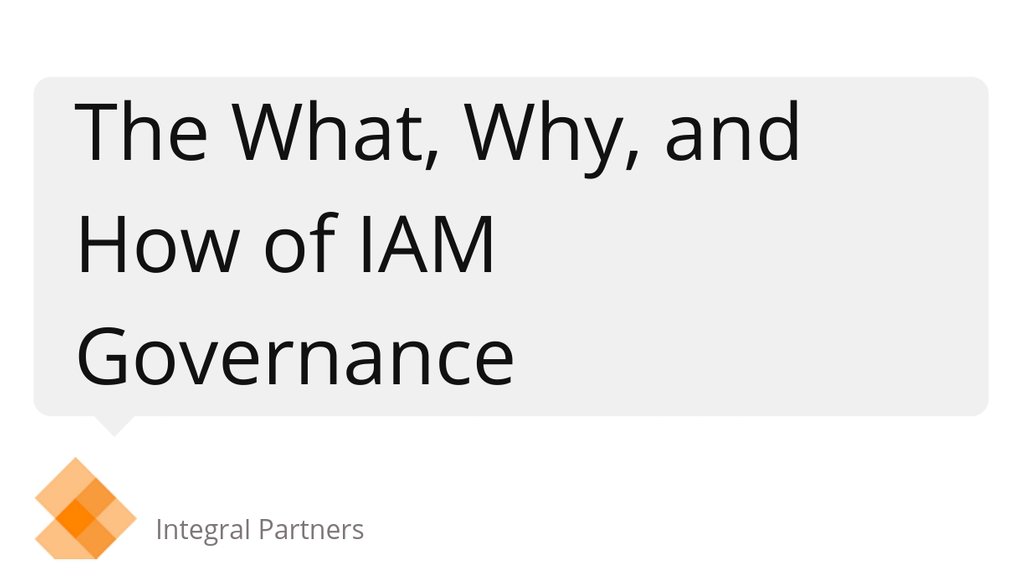 learnableITSEC's tweet image. &quot;Companies with weak governance often fail to implement fundamental change necessary to minimize risk and improve their environment.&quot; lttr.ai/POxU #IGA #Momentum #IdentityGovernance #OWASP #IAM