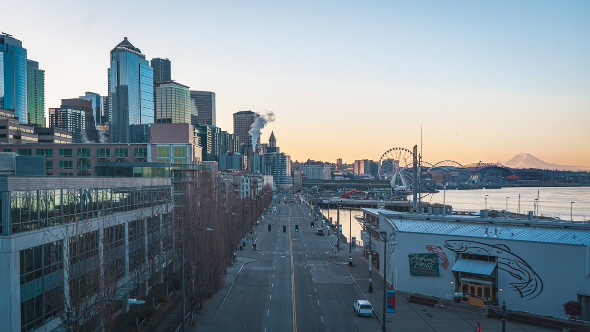 walking on cars waterfront
