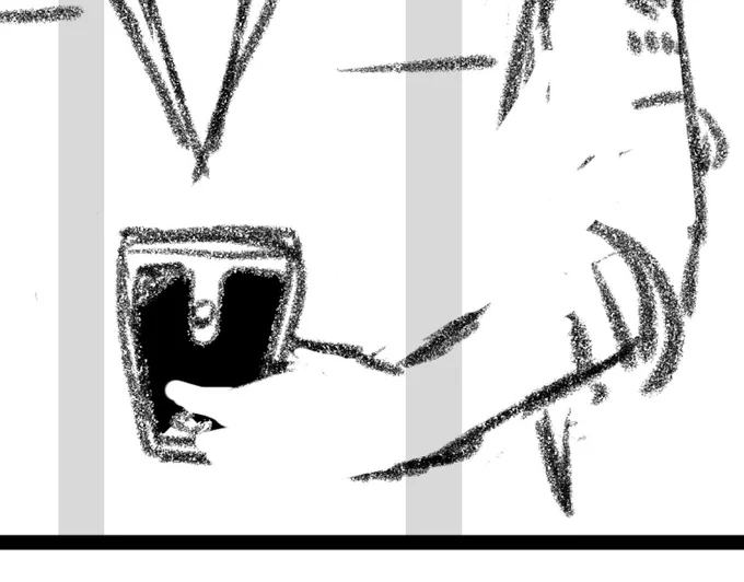 手が描けなくて赤ちゃんのお手手みたいになる 