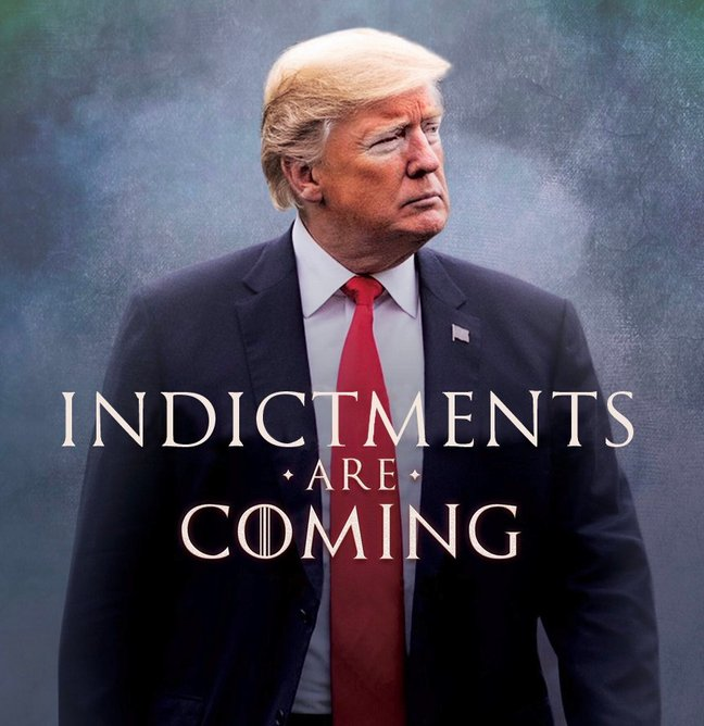 9) I take the countdown as a hint that indictments are coming.