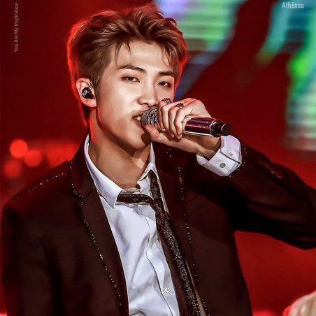 Namjoon looking insanely sexy ; a dangerous thread