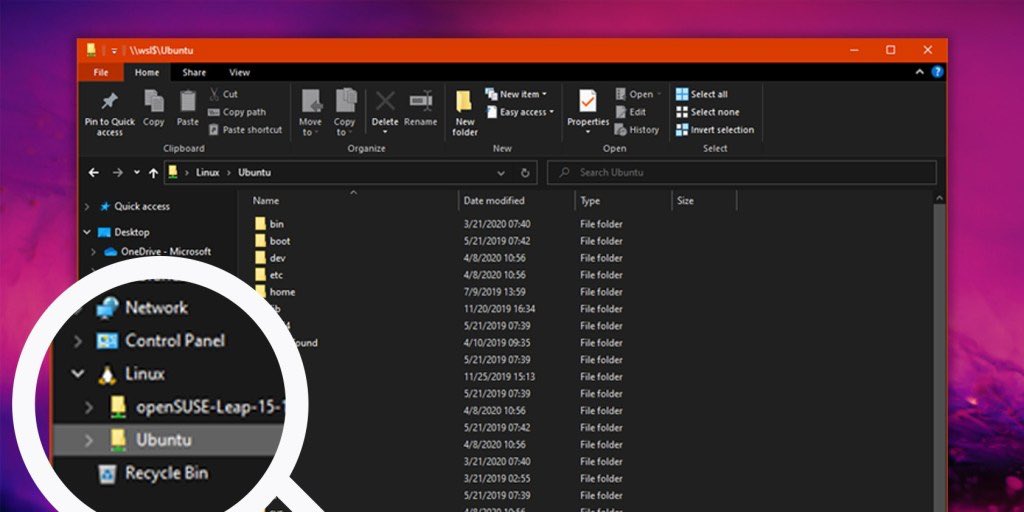netshift's tweet photo. Windows 10 prendra en charge les fichiers Linux directement depuis l’Explorateur https://t.co/DMyHJl17yl