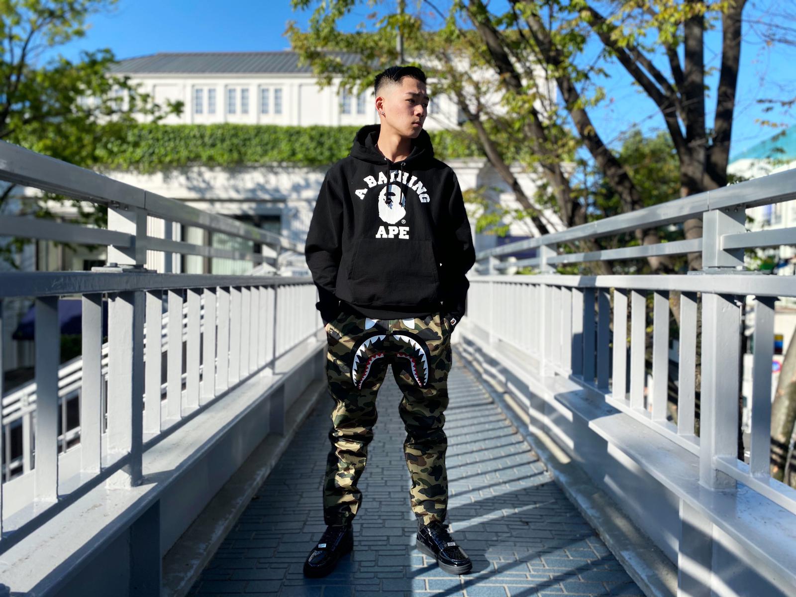 BAPE.COM di Twitter: "DAILY BAPE® FIT RELAXED CLASSIC COLLEGE PULLOVER  HOODIE GORE-TEX 1ST CAMO SHARK TRACK PANTS BAPE STA™ LOW Available now on  https://t.co/BPE2pK2hmh https://t.co/v72wJ1JSK6" / Twitter