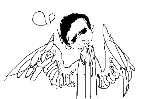 oh man I'm rewatching supernatural and found my old doodles from 2016 (cas and anna family) and 2012 (the rest lol)