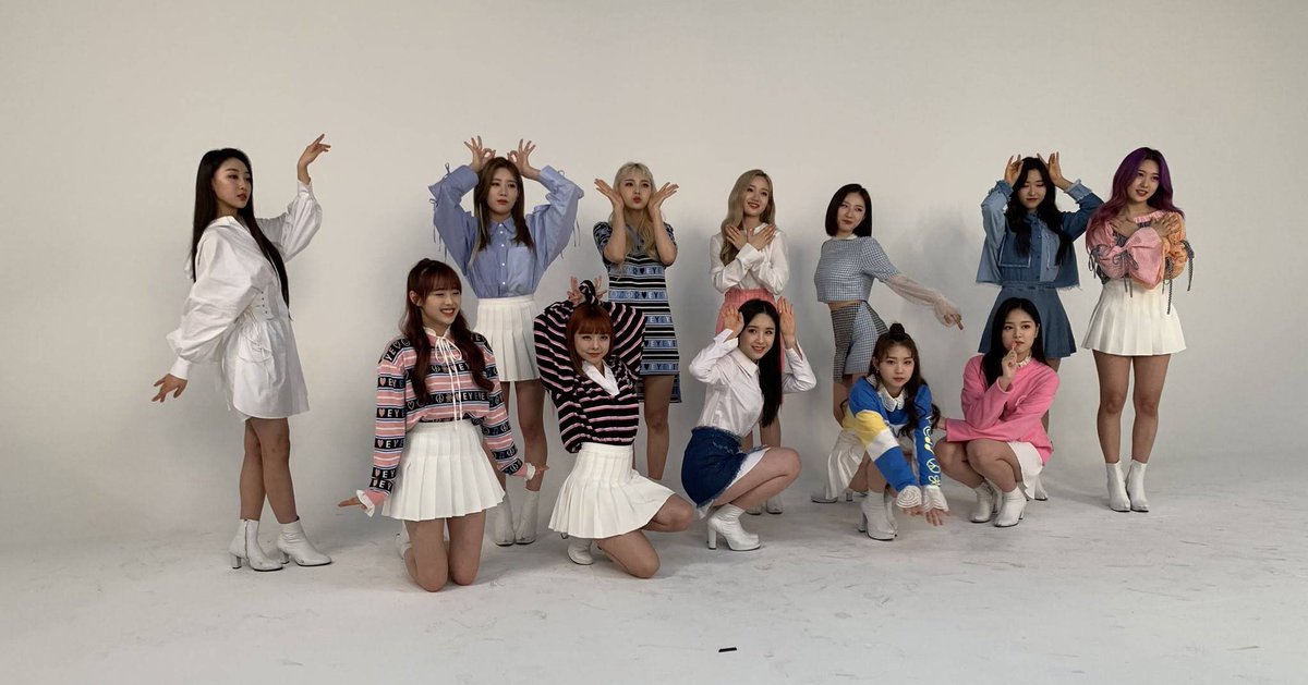 Loona in more casual style