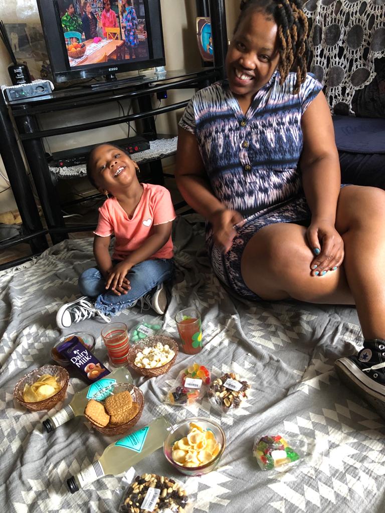 Lookey_16's tweet photo. @SweepSouthSA My Lockdown highlight is spendinh most of my time with my daughter and have a picnic in the house. Its all fun and entertaining. #SSLockdown @Nonhlanhla10761 https://t.co/KrpyJKj3NQ