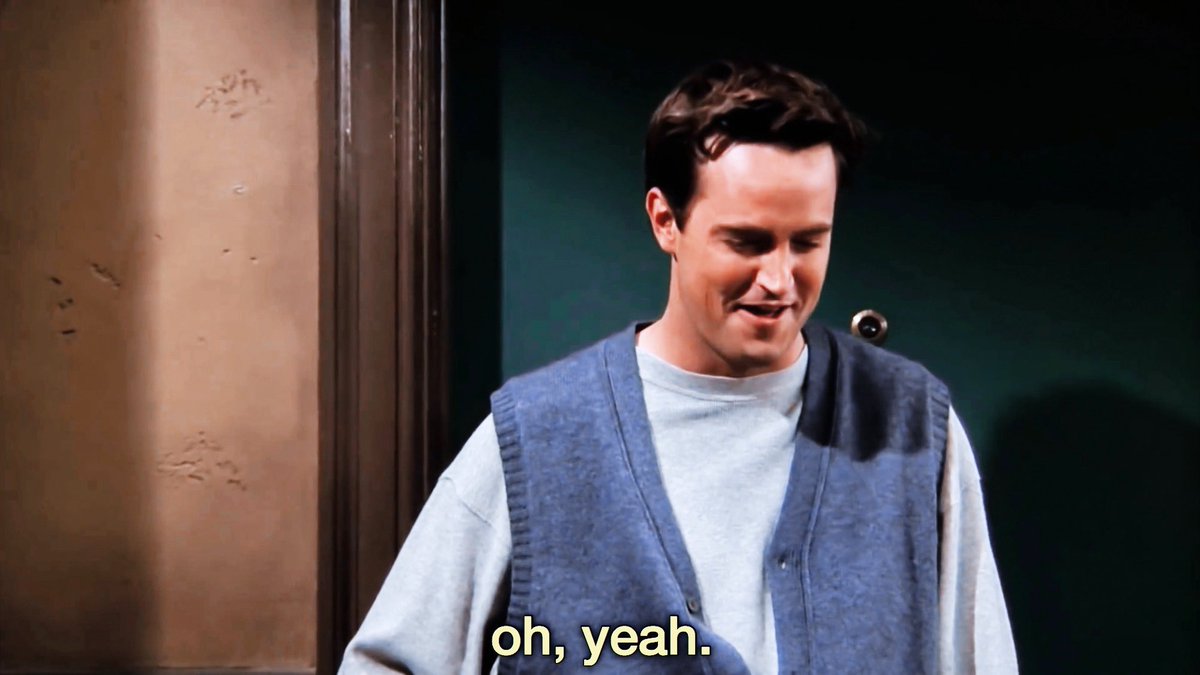 anistonily's tweet photo. rachel green and chandler bing: the pathetic losers club https://t.co/NVivPd6NM9