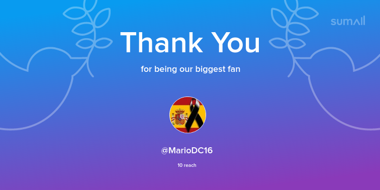arumeu's tweet photo. Our biggest fans this week: MarioDC16. Thank you! via https://t.co/EqpL0pRwKX https://t.co/VEzAeGbgTl