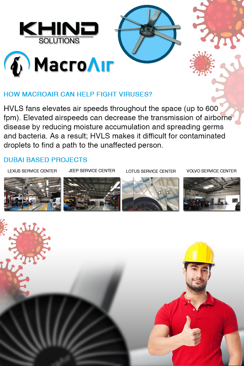 khind_solutions's tweet photo. MacroAir fans can help fight airborne diseases with elevated airflow throughout the facility. With the increase of respiratory illnesses and the scare of diseases emerging, it is crucial to safeguard not only yourself but also your employees.  learn more https://t.co/U0cueVhh0L https://t.co/jXFkfk0m98