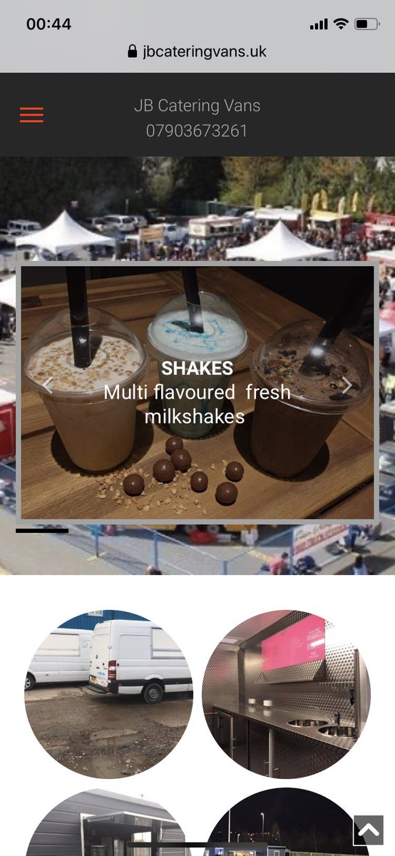 New website under construction jbcateringvans.uk