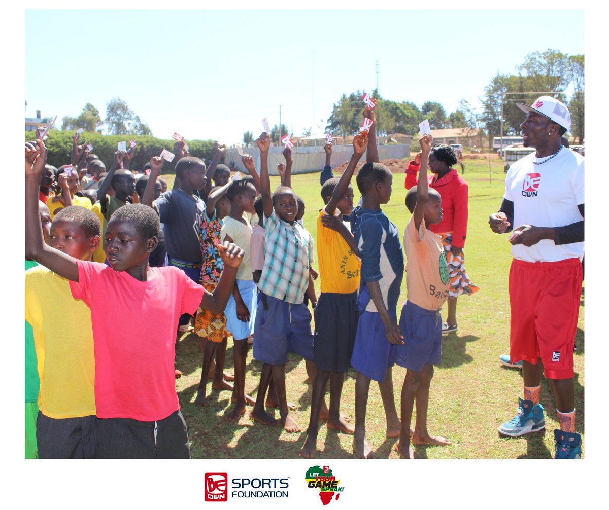 BEOWNSPORTS's tweet photo. By initiating developmental programs for the youth in sports, celebrating wins with them and encouraging them that they can be somebody even in defeat. https://t.co/CNSL4PnlNx