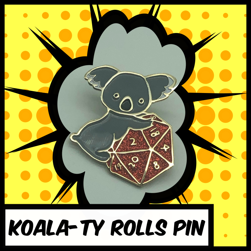 ExpressUrFandom's tweet photo. Koala-ty Rolls Pin 🐨
These gorgeous pins raised almost $600 for bush fire relief in Australia. I am launching two science pins to raise money for relief from the current pandemic.
#dnd #dungeonsanddragons #dice #rollthedice #dnddice #enamelpin #dndpin #rpgpin https://t.co/6PjQkaVoHO