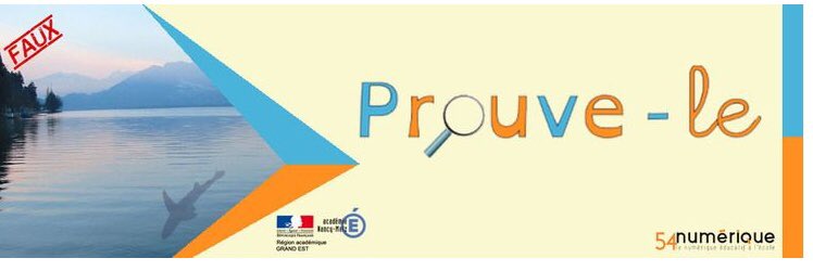 explometierstv's tweet photo. dane_nancy_metz: Opération 20 jours, 20 #ressources Jour 7 ⤵️
Découvrez #ProuveLe, un dispositif d'argumentation éclairée à l'#école, proposé par les #FUN54 &amp; #ERUN54 dans le cadre de l'action #aucalmesurleweb.
#EMI
#EducNum
#VuchezlesERUN
#NumériqueResp… https://t.co/G3EkWoWUBj
