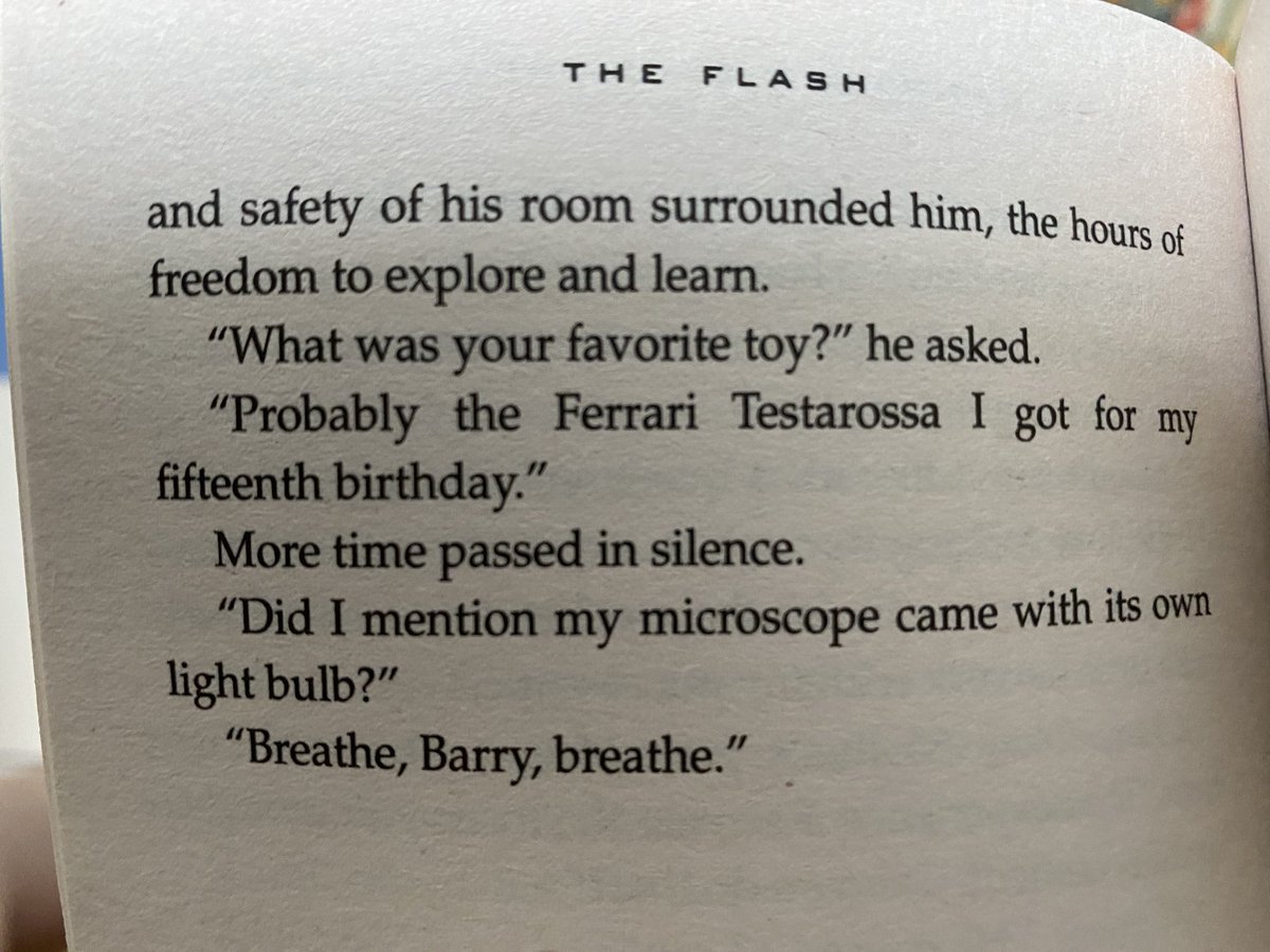   #OliverQueen got a Ferrari for his 15th birthday because of course he did.