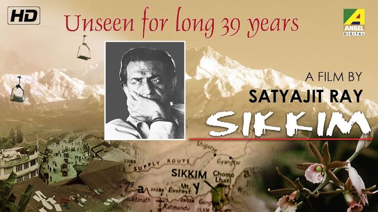  #Sikkim (1971) by  #SatyajitRay.A documentary feature about the then nation of Sikkim.The film was banned by the government of India, when Sikkim merged with India in 1975. The ban was finally lifted by the MEA in Sept. 2010.Link: 