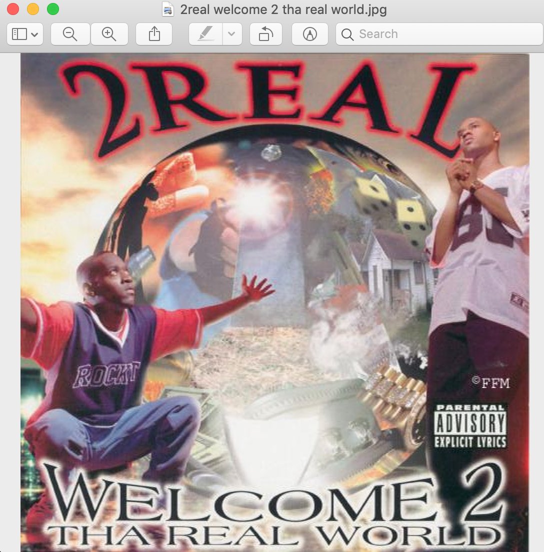 2 Real - Welcome 2 Tha Real World