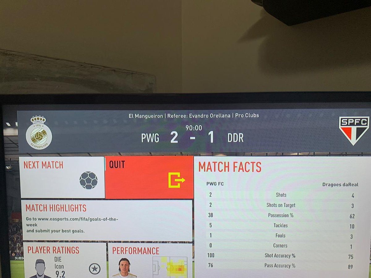 fc_pwg's tweet photo. Em uma partida pra la de emocionante e disputada a equipe do PWG conseguiu uma grande vitória contra a equipe @DDReSports . Com 2 gols de Diego o PWG conseguiu um resultado inédito e heróico pra sua sequência de jogos. 
Grande dia de treinamento! seguimos fortes pra quinta! https://t.co/D4sqKjEfP7