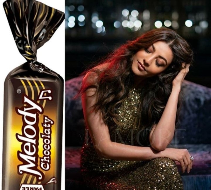 Kajal as chocolate's   #KajalAggarwal Melody