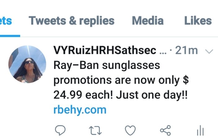 vy_ruiz's tweet photo. I believe my account has been hacked! Please don't click on any links that I may have unknowingly sent you!! So sorry trying to figure out how to report it?? Any one know!!?? TIA https://t.co/eClKTskPy5