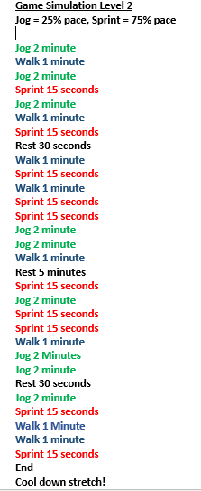 Day 16 is a SIMULATION DAY! Throw on some music and WORK!